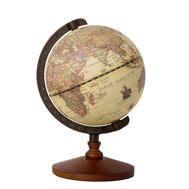 Globe Terrestre Ancien – Décoration Vintage