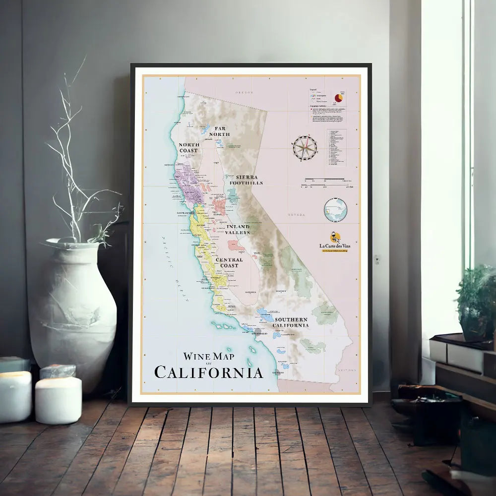 Carte des vins de Loire Vintage