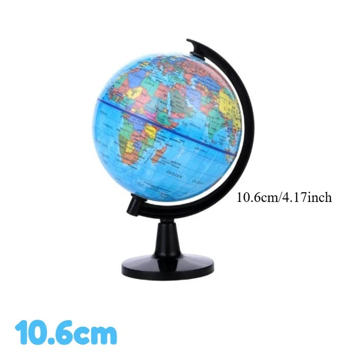 Globe terrestre rotatif et éducatif (plusieurs dimensions)