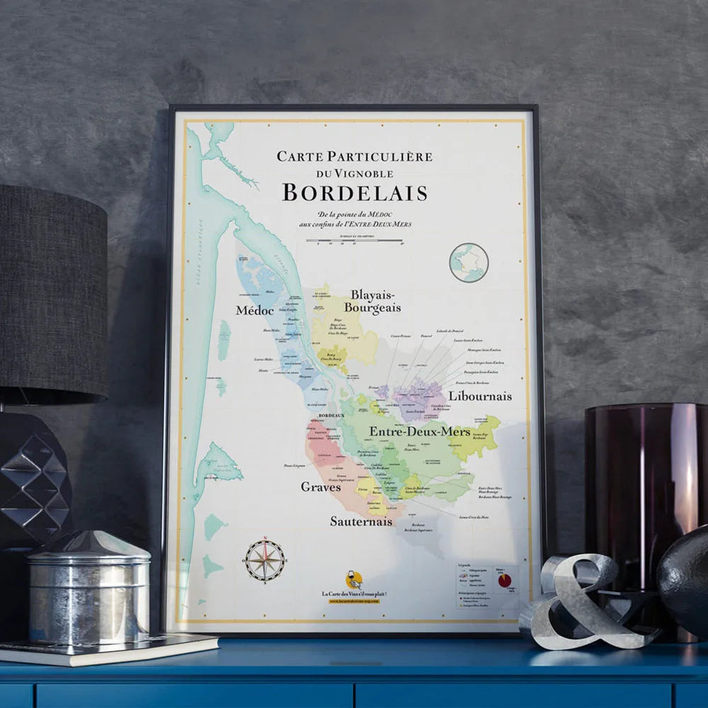 Carte des vins de Bordeaux Vintage