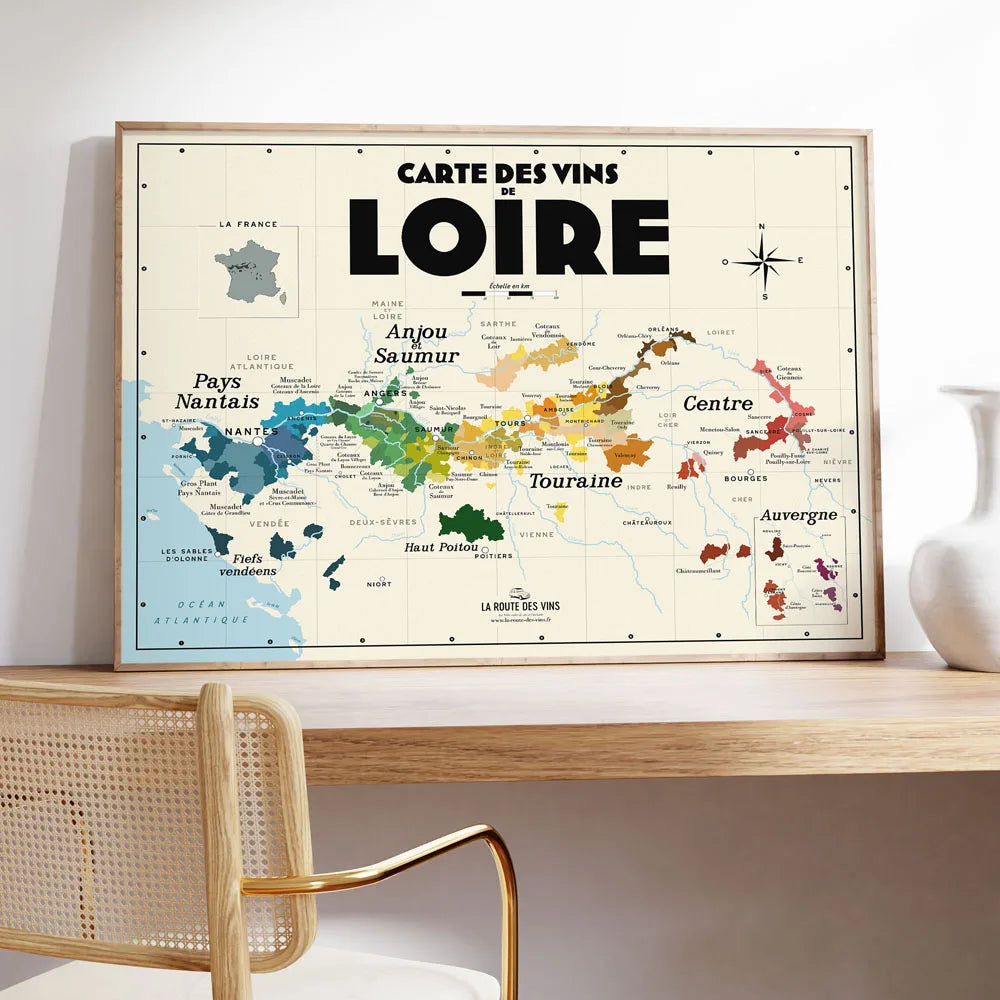 Carte des vins de Loire Vintage