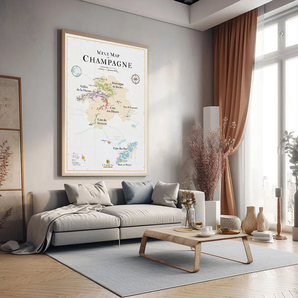 Carte des vins de Champagne Vintage