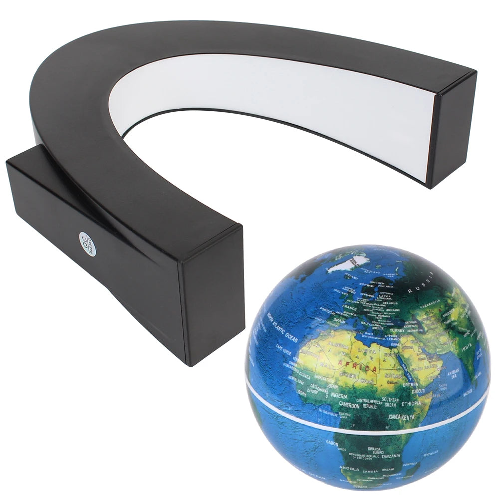 Globe terrestre à levitation LED (Technologie Magnétique)