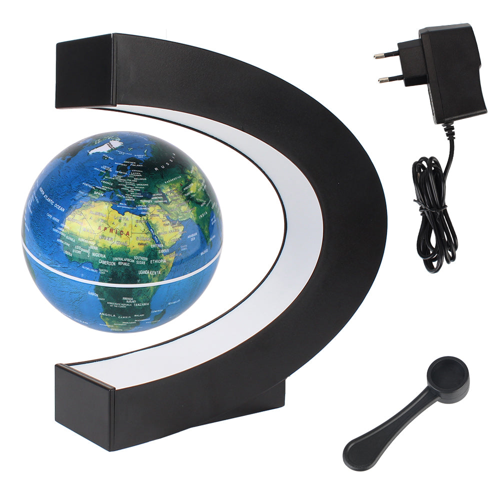 Globe terrestre à levitation LED (Technologie Magnétique)
